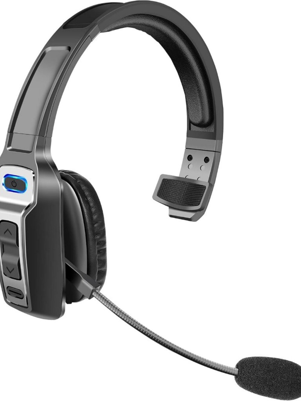 Wireless Bluetooth Headset V5.2 with AI Noise Canceling Microphone for Calls